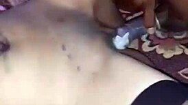 home sex with latina bbw featuring oral and anal