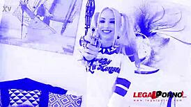 Man, Kira Thorn takin’ on big cock squad for DP, DAP, ugh!