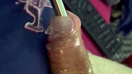 i just fucked my cock casually after a long day, using toys for urethral play