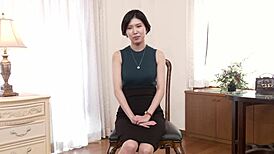 First-Time Wife Mai Yoshine in Cheating Sucking Scene