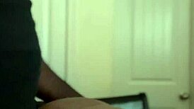 amateur couple gets wild with creamy backshots in quick dripping action