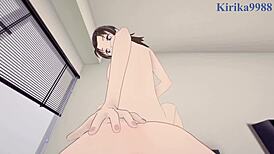 i fuked kazuha toyama and masumi sera so intense in detective conan pov hentai