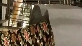 spotted this candid teen booty in tight jeans while she wasn't looking