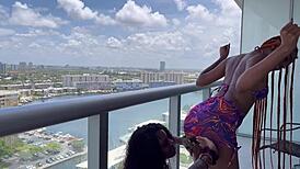 Destiny, mira, and majesty explode in nasty lesbian licking and dripping pussy action!