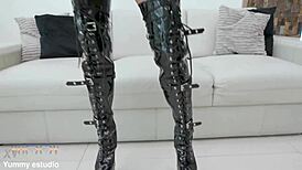 candy scott takes hardcore anal with wild dap action.