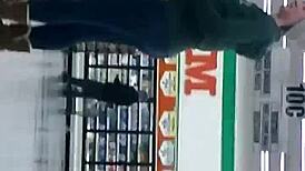 spotted this candid teen booty in tight jeans while she wasn't looking