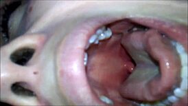 upsidedown facefuck with intense gagging leaves her submissive and choked