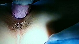 Blindfolded wife fucked rabbit