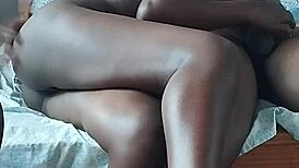 Watch These Hot Ebony Couples Suck And Ride Black Dick Until Creampie Explosion!