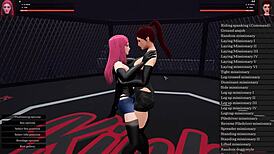 Are you ready for this intense femdom lesbian session where I dominate her completely?