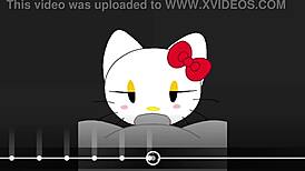 Hello Kitty Gets Fucked By A Monster Cock.