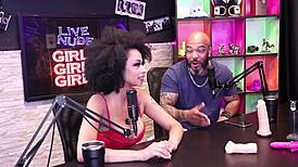 She Laid Her Huge Cock on the Table for Personal Use - Sabrina Prezotte