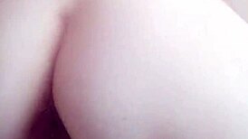 she can't remove the butt plug at casting