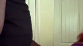 amateur couple gets wild with creamy backshots in quick dripping action