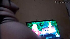 Listening to Yailin and Karol G in the room makes me horny for masturbation