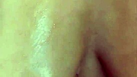 stepbrother, you're watching me shower, now fuck my hairy pussy hard