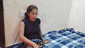 Desi bhabhi moans loud during rough doggystyle pounding