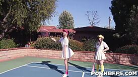 Daphne Dare, Cleo Clementine, Daisy Stone nailed in wild cowgirl holes!