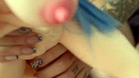 Pequena Sexdoll Faces Intense Action from Massive Shaft