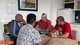 She's a saint while her husband watches cuckold play unfold