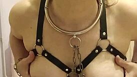 Slave Maid Licks Toilet With Buttplug