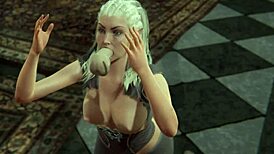 In this 3d porn, jaheira eagerly sucks the cock, leading to intense facial cumshots.