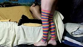 Latina Brunette Intensely Fucks Boyfriend In Girl Roleplay With Big Toys