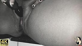 Fill me up with your dick and your cum in interracial teen creampie