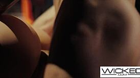 spy on this couple fucking, then join the threesome.