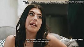 Licking Step Mom’s Pussy to Stop Her Selling the House, Jennifer White and Gal Ritchie Go Wild! 🔥