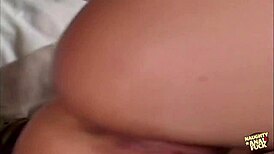 Blonde craves double action. She uses dildos and his thick cock for wild DP fantasy.