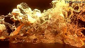 Emotional First Gangbang for Bruna Santos. In Colombia.