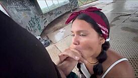 This is the best public sex video you'll see, check the end where they get caught.