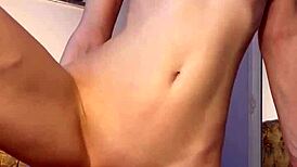 Petite Teen Maiskii Masturbates with Dildo to Intense Orgasm