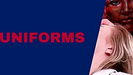 Teen student strips, teases with buttplug, and cums hard