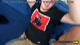 Damn! Russian Cougar Malusha Nails Huge Cock in Park!