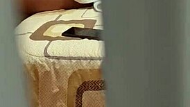 Spying on my sexy Mexican university classmate during promo trip