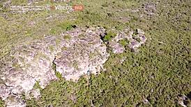 Alemaohub bangs hard in public Diamantina trail hike