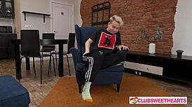 Boyfriend Caught Watching Porn Gets Nailed by ClubSweethearts