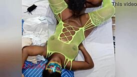 the bbw puta cums in my mouth after handjob