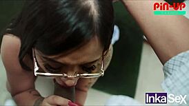 Latina Secretary with Big Tits Gets Nailed for a Better Job Deal