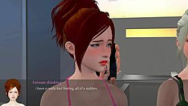 Let's Play Arizona Unbridled Part 9 with Big Tits Redhead