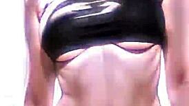 Leticia models in a sexy bikini, feeling confident