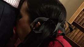 student tanya cox rides hard on her teacher in sexy stockings