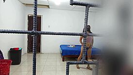 Flashing while husband away