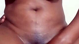 melina sits on big black cock with petite body