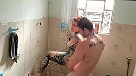 Damn! My Half-Brother Nailed Me Hard In The Shower Scene!