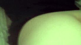 Hot chubby teen babe gets fingered doggystyle from behind in intense session