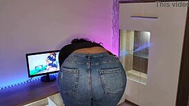 trying on bikinis in this pawg haul