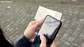 Flirtacious Waitress Lia Lin Enjoys FIRST DATE FUCKING!